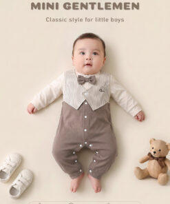 Body Dài Tay Bé Trai (3-9M)